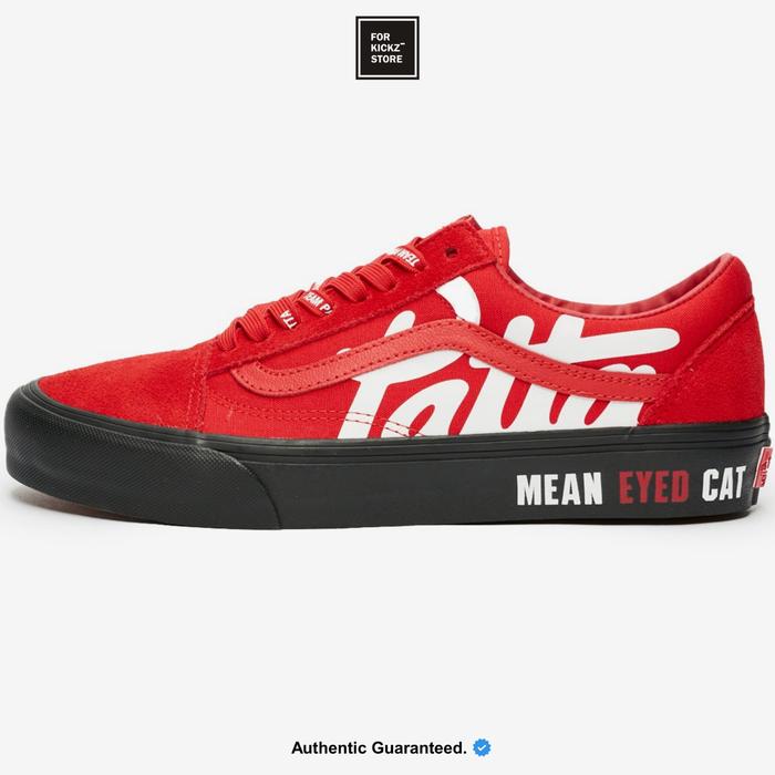 Jual PATTA x VANS VAULT LX OLD SKOOL HIGH RISK RED BLACK - 42.5