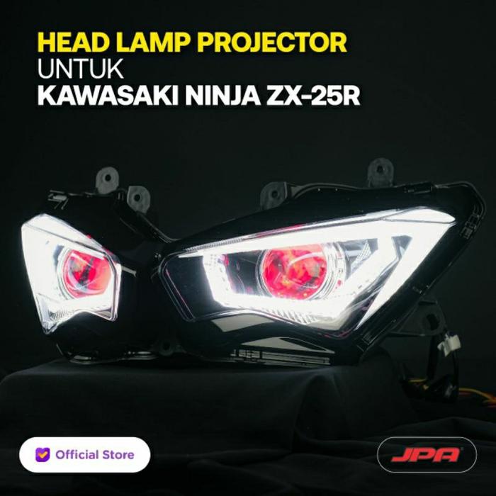 Gambar Headlamp Lampu Depan Reflektor Kawasaki Ninja Zx25R Zx 25R Jpa Hid - Senja Putih dari ACNSHOP_NEW undefined Tokopedia
