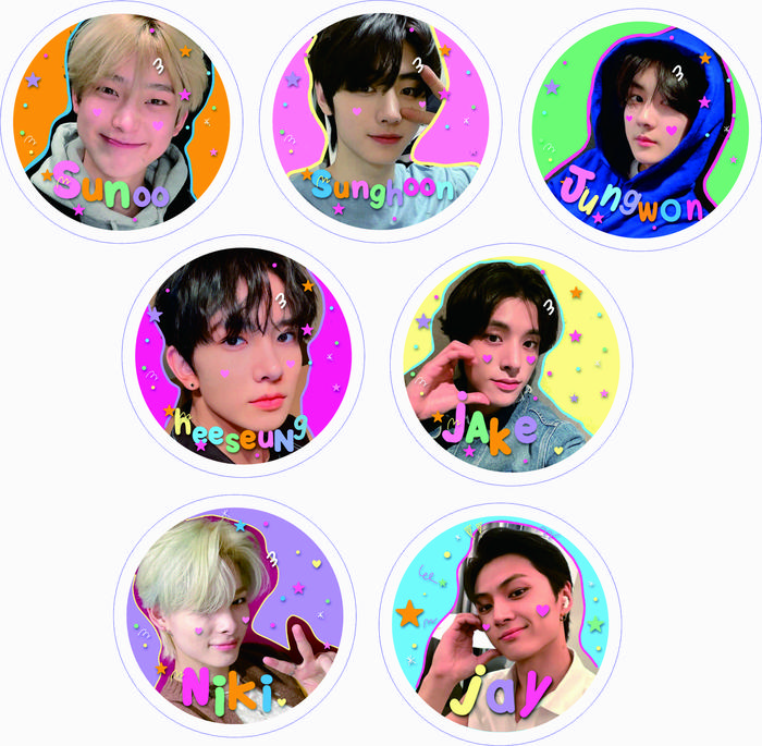 Gambar Freebies Cermin Mini Hand Mirror Enhypen - cermin enha-3, Jake dari aninbeneshop undefined Tokopedia