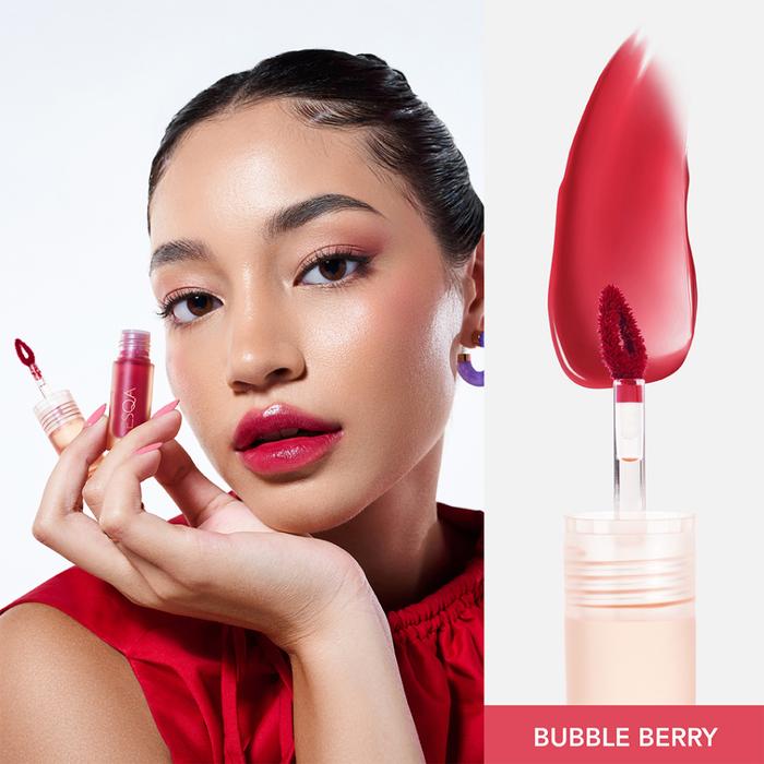 Gambar ESQA Slick Drip Serum Lip Tint - Bubble Berry dari Glow Kit Store undefined Tokopedia