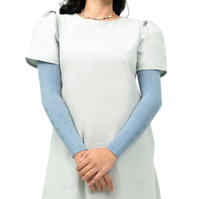 Gambar Kozuii Arm Sleeve Support Outdoor Manset Tangan Olahraga Pria Wanita - (ICE) Blue dari JACO TVS undefined Tokopedia