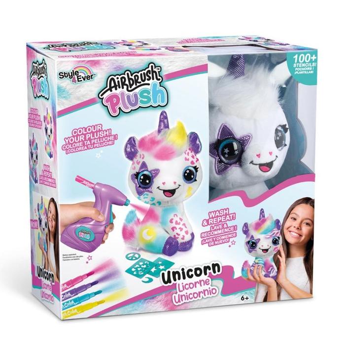 Gambar Canal Toys Airbrush Plush / Mainan Mewarnai Boneka Anak - Unicorn dari arinnamart undefined Tokopedia