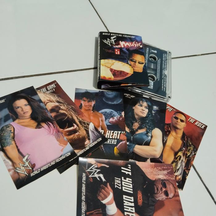 Gambar kaset pita wwf the music vol. 5 dari xmusix_NEW undefined Tokopedia