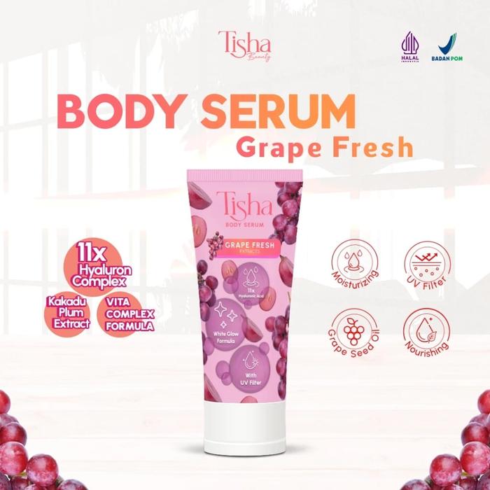 Gambar Tisha Beauty Body Serum - Grape Fresh dari lucky beauty store- undefined Tokopedia