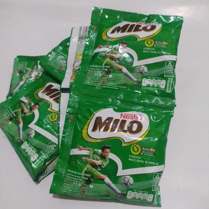 Gambar Milo activ-go 22g, isi 10sachet dari tkfika undefined Tokopedia