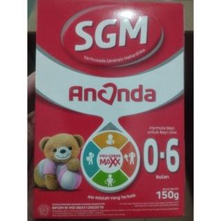 Gambar SGM ANANDA 0-6 BULAN TAHAP 1 150 GRAM dari Garage_Store_ undefined Tokopedia