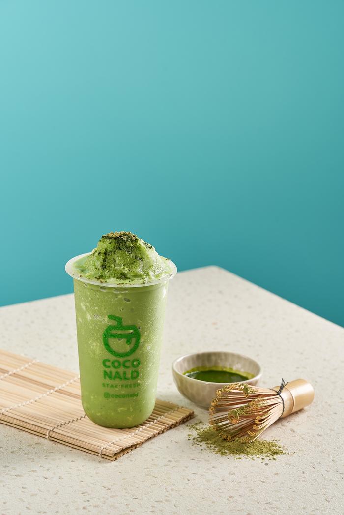 Gambar --Coco Blended (Ice)  Matcha - COCONALD--- - 350 ml dari Coconald ID undefined Tokopedia