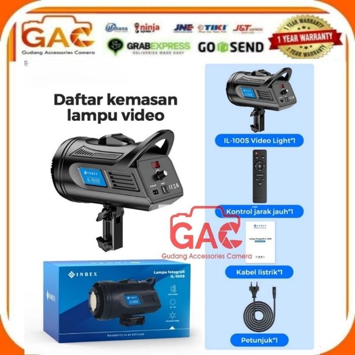 Gambar IL-100S INBEX Live Fill Lampu Foto Studio Lighting LED Display Screen - IL100S ONLY dari gudang accesories camera undefined Tokopedia