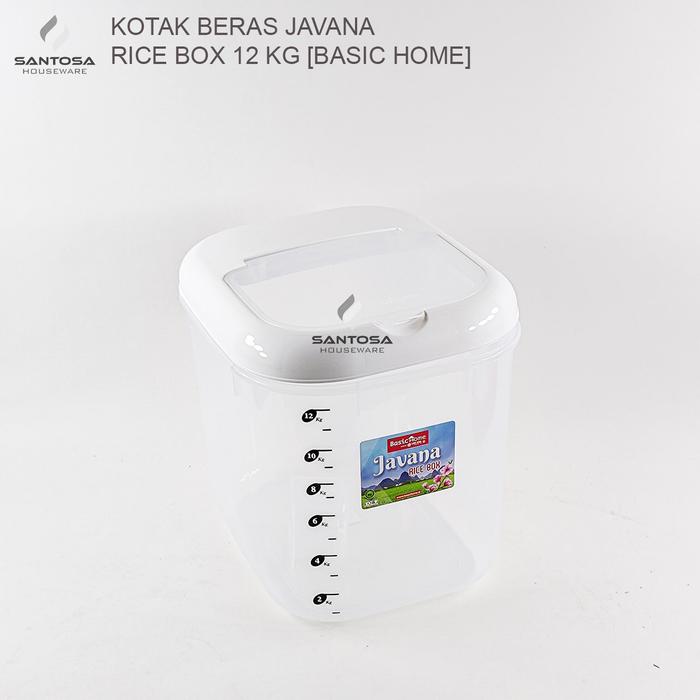 Jual Kotak Beras Javana Rice Box 12 KG [Basic Home] - Kota Malang ...