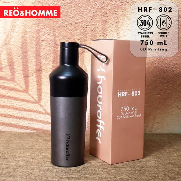 Gambar Reo&Homme Tumbler Motif Warna Two Tone 500ML Viral Kekinian HR-555 Botol Flask Tahan Panas 12 Jam Dingin 24 Jam - BlackGrey 750ml dari Reo & Homme Living undefined Tokopedia