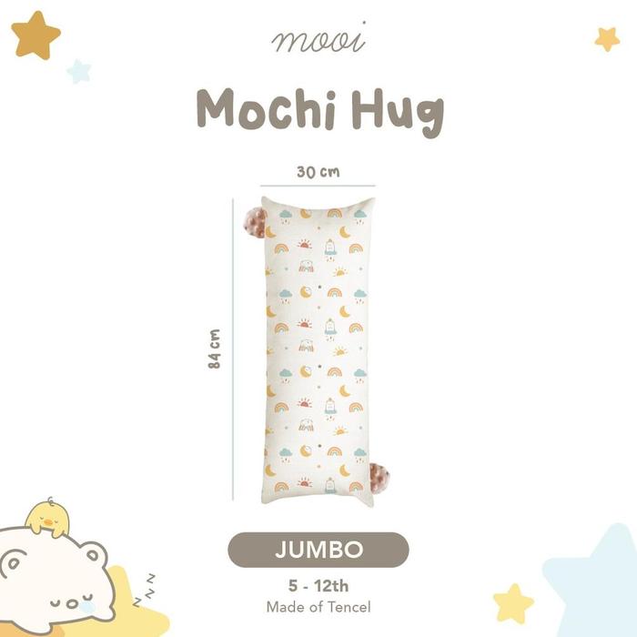 Gambar Mooi Mochi Hug Bantal Guling Anak Tencel - JUMBO dari FAMILY STORE98 undefined Tokopedia