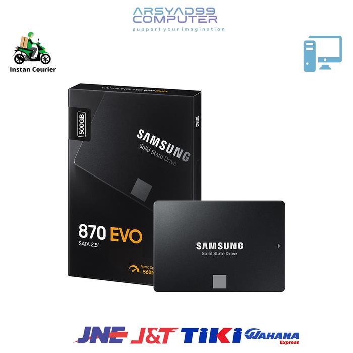 Jual SSD Samsung 870EVO 500GB 870 EVO 500 GB SATA Kota Bandung