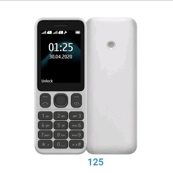 Gambar Hp Handphone Jadul Nokia 125 garansi toko dual SIM - Putih dari Nirlaba Online Store undefined Tokopedia