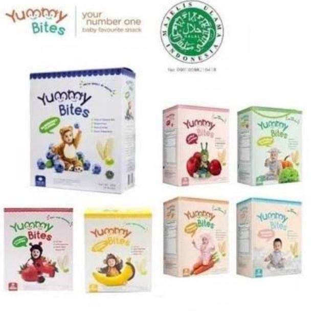 Gambar Spesial Harga Yummy Bites Baby Rice Cracker 50g ( 6mo+, diatas 6 bulan - Cracker blubery 50g dari sendalwanitamurah undefined Tokopedia