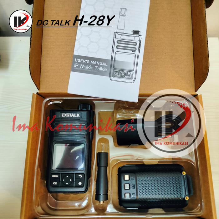 Gambar HT PoC DGTALK H-28Y 4G LTE WiFi Bluetooth GPS New Paketan - Unit Only dari IMA KOMUNIKASI SOLUTIONS undefined Tokopedia