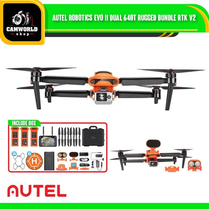 Gambar Autel Robotics EVO II Dual 640T Rugged Bundle RTK V2 dari Camworld Shop undefined Tokopedia