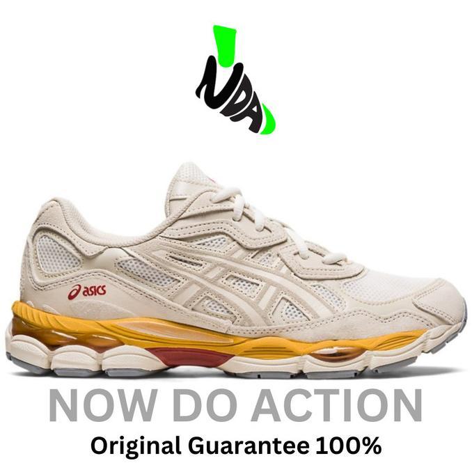 Gambar Sneakers Pria Asics Gel-Nyc Cream Oatmeal 1201A789-106 Original 100% - 40 dari hibrandaris undefined Tokopedia
