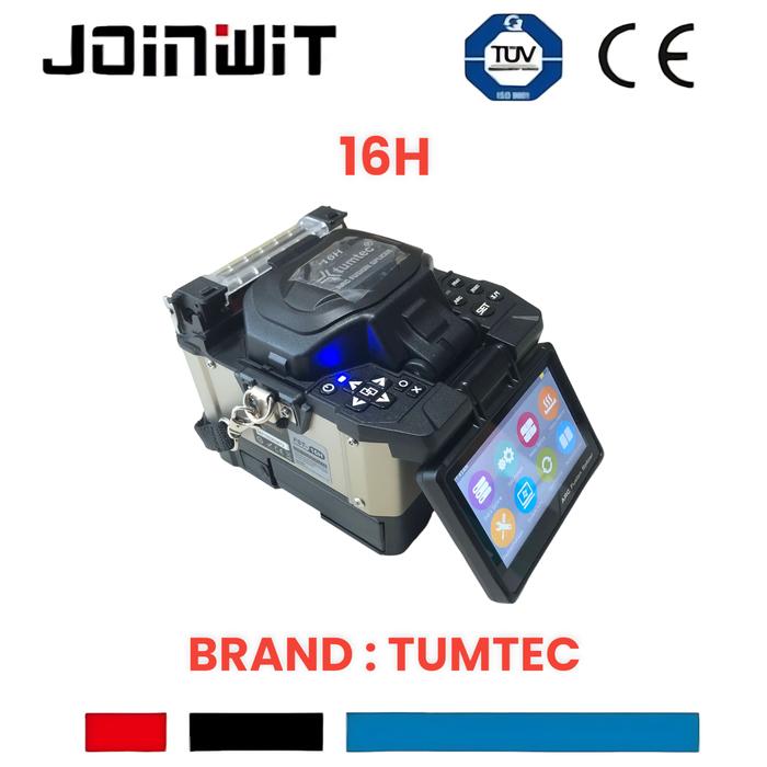Gambar splicer tumtec v9 mini tumtech splicing v 9 ftth set fiber optic fo - TUMTEC(16H) dari Joinwit undefined Tokopedia