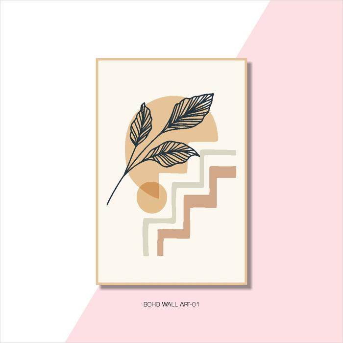 Gambar Hiasan Pajangan Dinding Walldecor Boho Wall Art 20x30 cm Aesthetic - WALL ART-01 dari PSC DECOR undefined Tokopedia