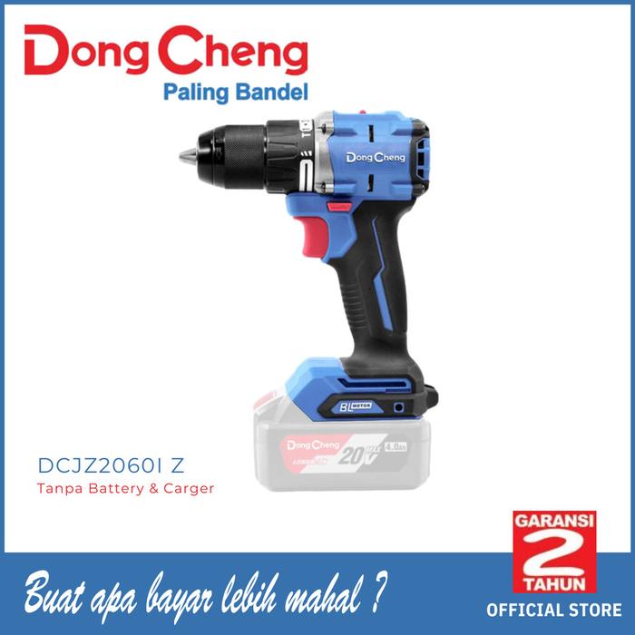 Gambar DONG CHENG DCJZ2060 Cordless impact drill 13mm / DONGCHENG DCJZ2060i - Unit Only dari ClickTools undefined Tokopedia