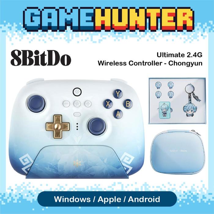 Gambar 8Bitdo Ultimate Wireless 2.4G Controller Genshin Impact Chong Yun dari GameHunter undefined Tokopedia