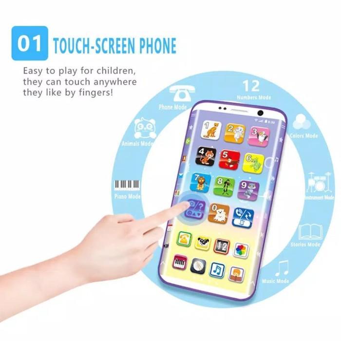 Gambar Good Product Learning Ponsel Edukasi Baby Touch Screen Mainan dari Amel Toyss undefined Tokopedia