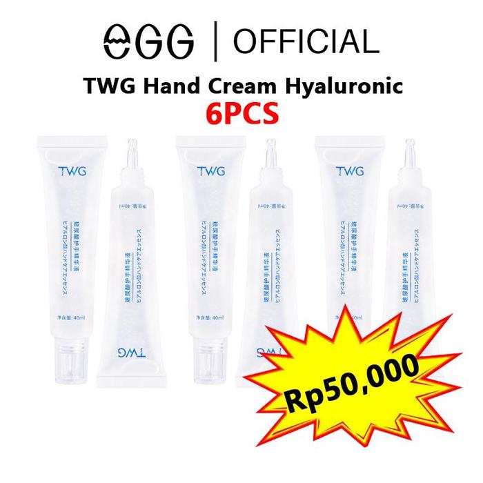 Gambar New COD& 6PCS | Egg & TWG Hand Cream Hyaluronic Acid Hand Serum Hand - 6PCS dari Hania outlet undefined Tokopedia