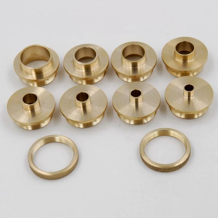 Gambar Aluminium Router Insert Plate + Brass Template Guide Bushings - Bushing dari AmiraHassan undefined Tokopedia