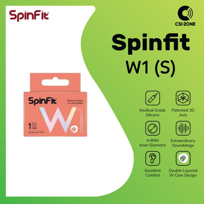 Gambar Spinfit W1 Premium Earphone Eartips - S dari CSI-ZONE undefined Tokopedia