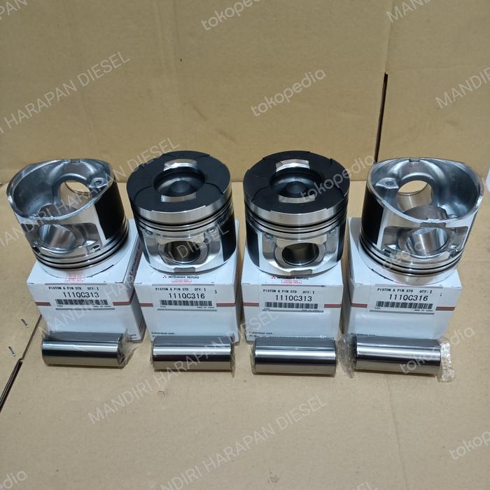 Piston Injector Riton Jual PISTON ASSY SET ORIGINAL TRITON 2.5 PAJERO SPORT - Jakarta Barat ...