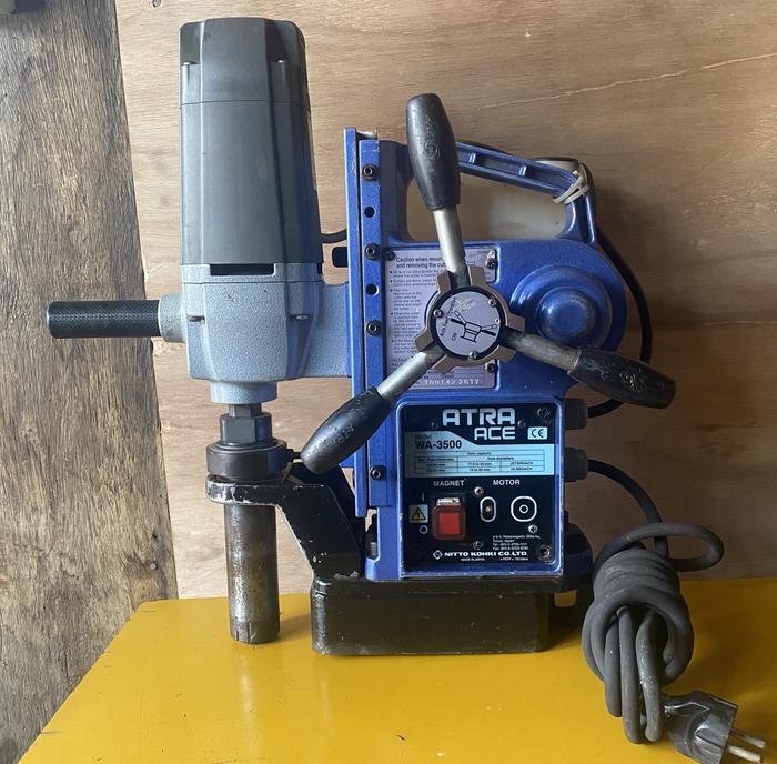 Gambar MESIN BOR MAGNETIC DRILL NITTO KOHKI WA 3500 AUTO FEED MAX 35MM X 50MM dari Mandiri Merdeka Tehnik undefined Tokopedia