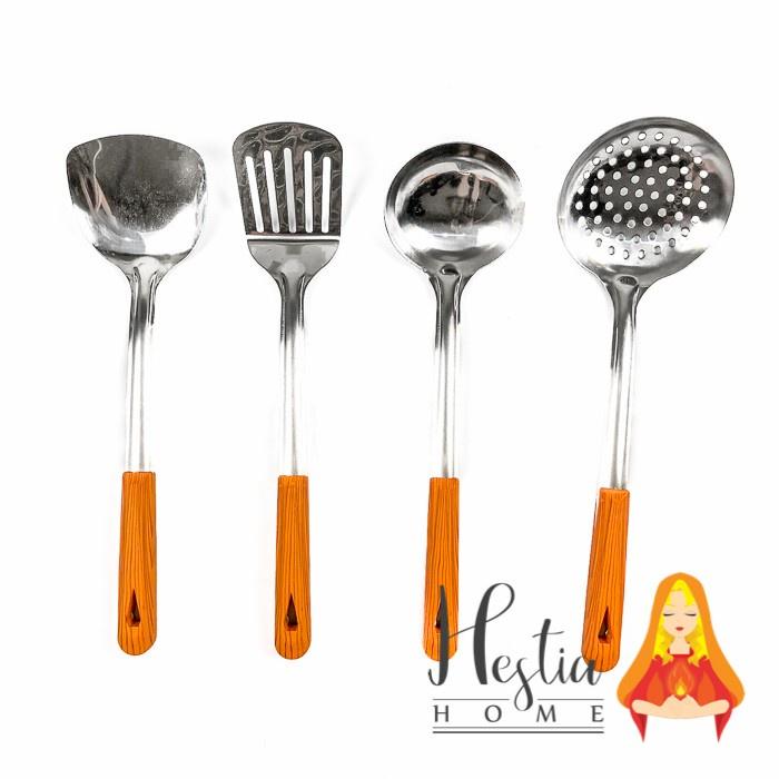 Gambar Sodet Serok Irus Kipas Bawang Spatula Sutil Stainless Burma Jasper - SODET dari HESTIA HOME OFFICIAL undefined Tokopedia