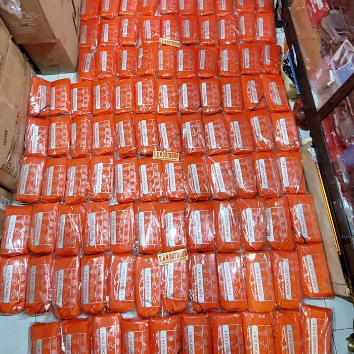 Gambar JAS HUJAN PONCO MULTIFUNGSI 3 IN 1 ULTRALIGHT DHAULAGIRI OUTDOOR - ORANGEE dari SON OUTDOOR undefined Tokopedia