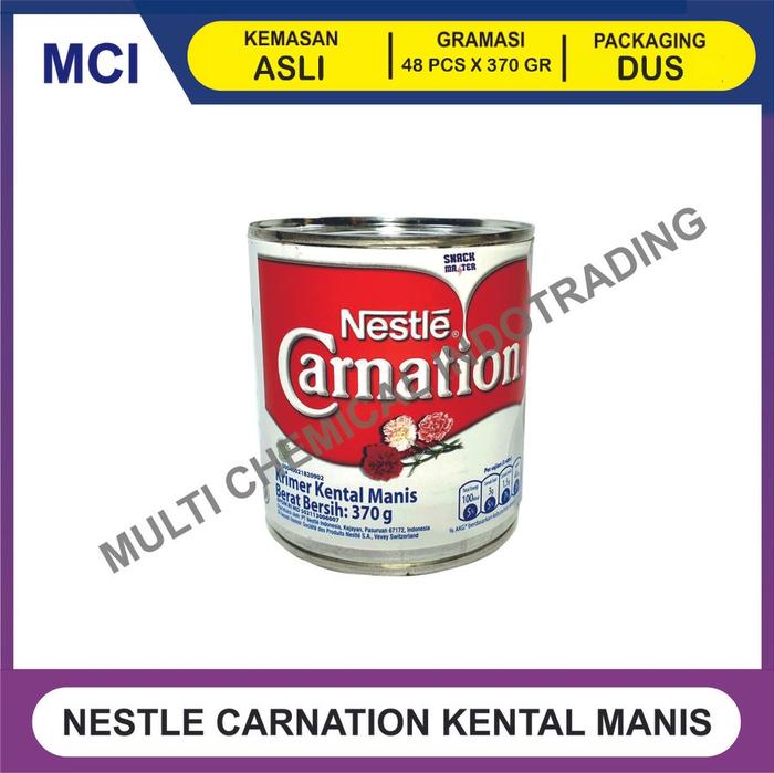 Gambar NESTLE CARNATION 370 GR / SUSU KENTAL MANIS - 1 DUS 48 PCS dari Multi Chemical Indotrading undefined Tokopedia