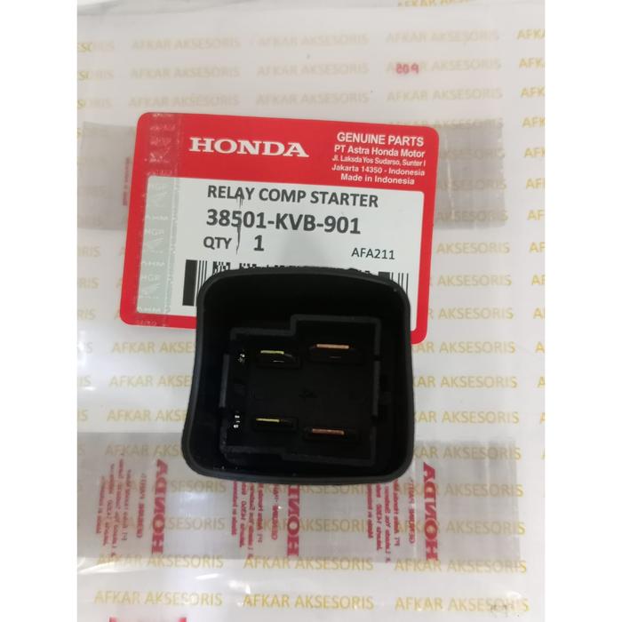 Gambar BENDIK STATER RELAY COMP VARIO 110 SPACY KARBU SCOOPY BEAT FI (KVB) dari AFKAR.AKSESORIS undefined Tokopedia