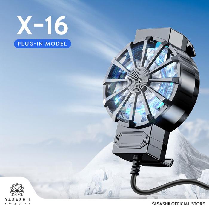 Gambar Smartphone Cooling Fan Gaming Cooler Radiator Kipas Pendingin HP - X16 dari Yasashii ID Store undefined Tokopedia
