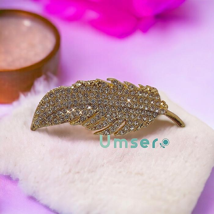 Gambar Bross Permata Sparkling Bros wanita Gamis Pesta Kebaya Jilbab Kekinian - Daun Sparkling dari UmSero Acc undefined 5 Tokopedia