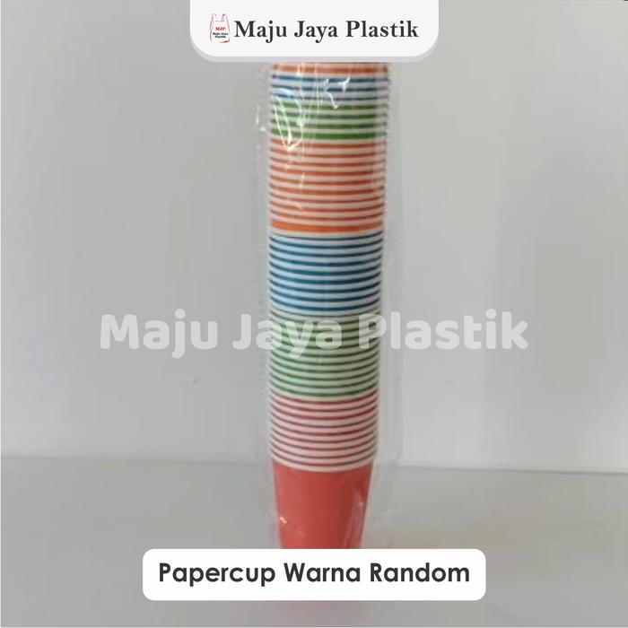 Jual Paper Hot Cup 9 oz Warna Paper Cup Gelas Kertas Warna Warni - 1 ...