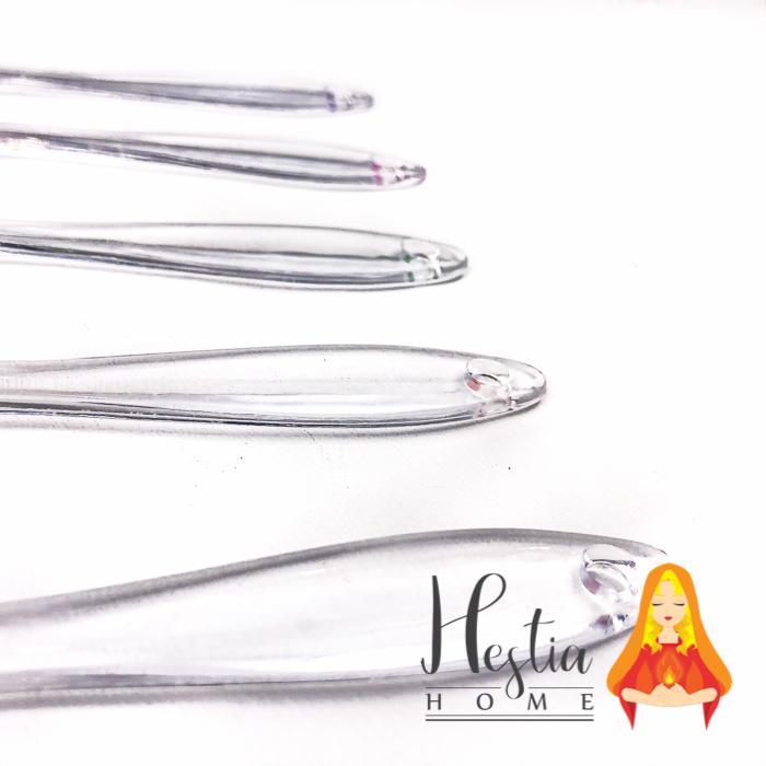 Gambar Spatula Silikon Mini Food Grade Silicone Gagang Bening Baking Scrapper - Random, S dari HESTIA HOME OFFICIAL undefined Tokopedia