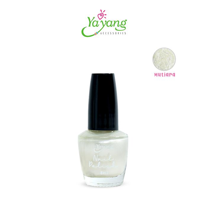 Gambar YAYANG Cat Kuku Nail Polish 8ml - Kutek Kuku BPOM - NKK0138 - MUTIARA dari Yayang Accesories undefined Tokopedia