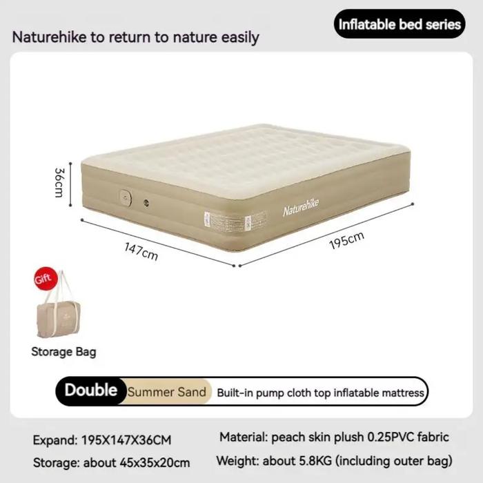 Gambar NATUREHIKE Matras Kasur Angin angin Camping - 2 P dari Warren Outdoor Shop undefined Tokopedia
