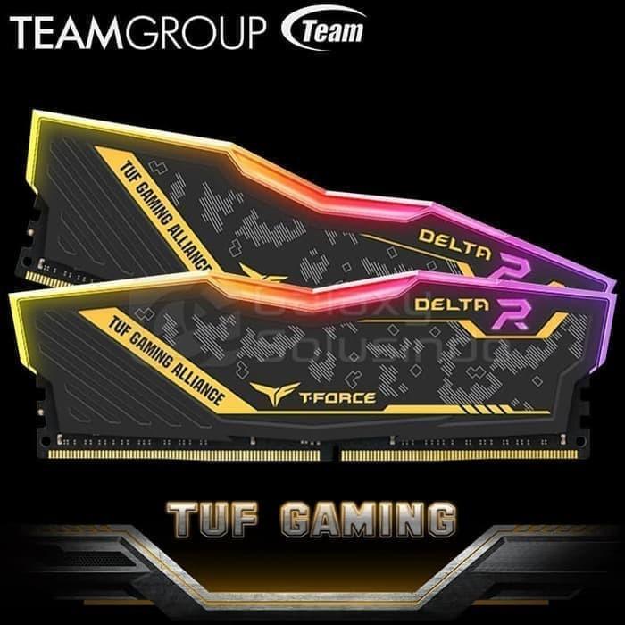 Jual Ram Team Delta TUF Ddr4 16Gb 3600Mhz RGB(2x8GB) Dual Channel