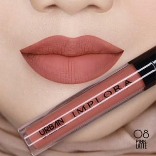 Gambar [ IMPLORA ] URBAN LIP CREAM MATTE - LIPSTICK IMPLORA - LIPSTIK IMPLORA - PINK LATTE dari agogostore undefined Tokopedia