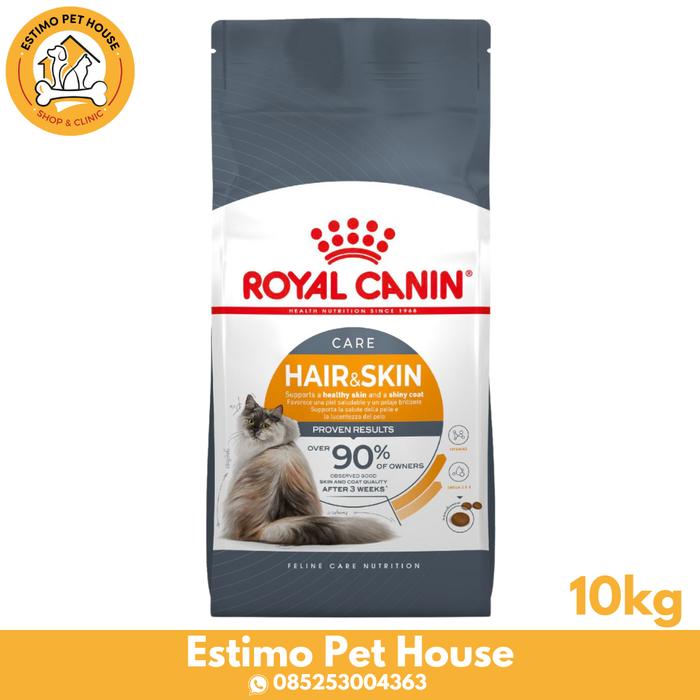 Promo Royal Canin Hair and Skin 10Kg Kota Denpasar Estimo Pet House