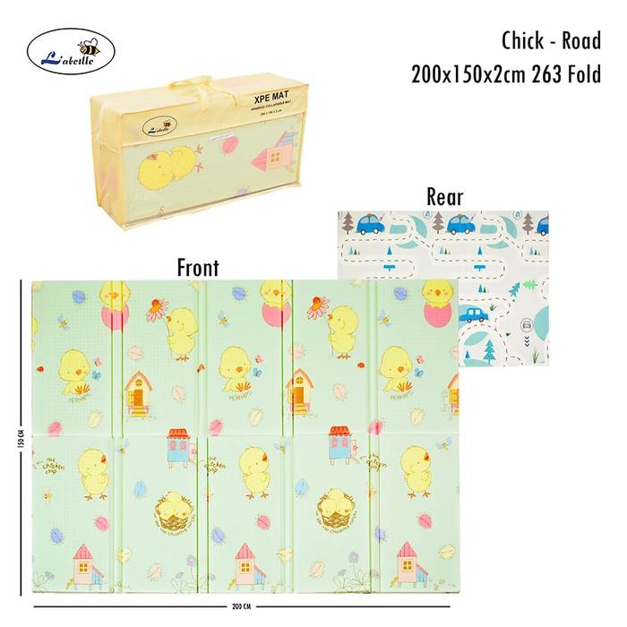 Gambar Labeille Playmat Baby Playmate Premium Lebar Tebal Karpet Matras Bayi - 200x150x2 263 dari Labeille Indonesia undefined Tokopedia