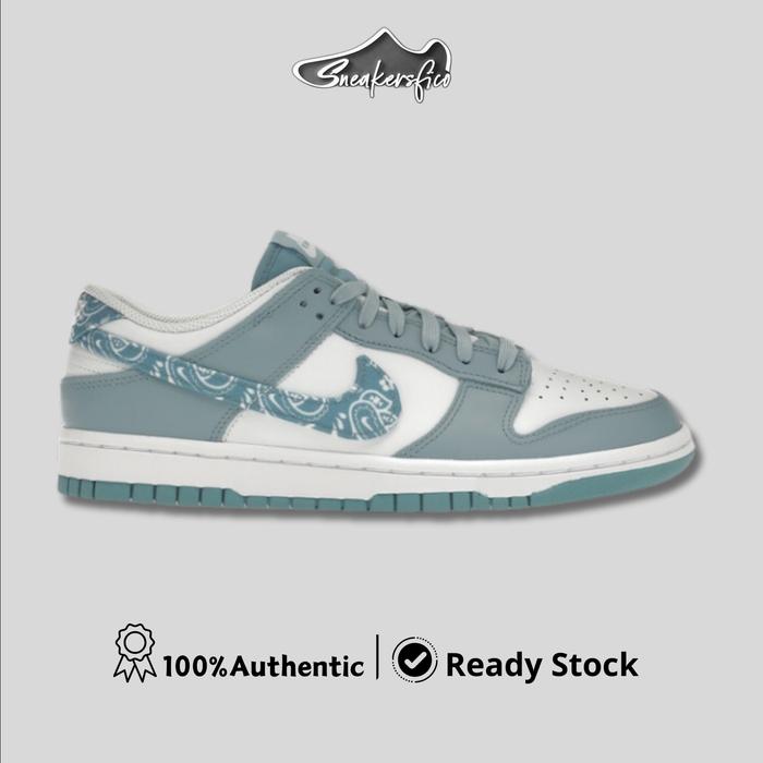 Nike Dunk Low Blue Paisley di Sneakers Fico Tokopedia