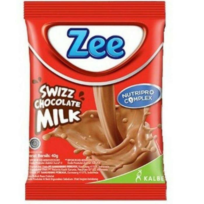 Gambar Zee swizz chocolate susu bubuk 38g [10 sachet/renteng] dari Lollipop Mart undefined Tokopedia