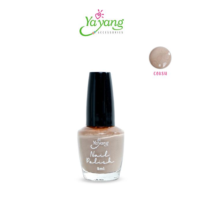 Gambar YAYANG Cat Kuku Nail Polish 8ml - Kutek Kuku BPOM - NKK0138 - COKSU dari Yayang Accesories undefined Tokopedia
