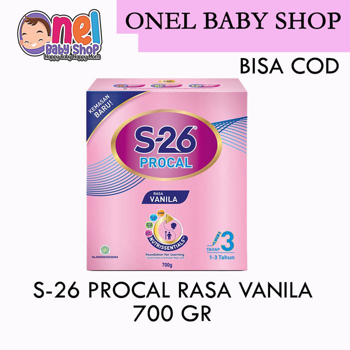 Gambar SUSU ANAK S26 S-26 PROCAL TAHAP 3 700GR - ED 07/24 dari Onel Baby Shop undefined Tokopedia