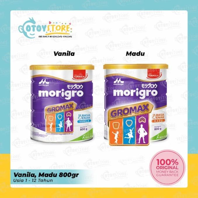 Gambar Morinaga Morigro Gromax Vanila Madu 800 Gram -Gratisongkir - Vanila dari Berkah_Food18 undefined Tokopedia